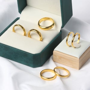 [오로프] 24K 순금 엥게이지 반지 7.50g