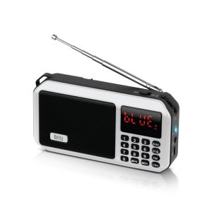 브리츠 BZ-LV980 블루투스 라디오 MP3 스피커 화이트