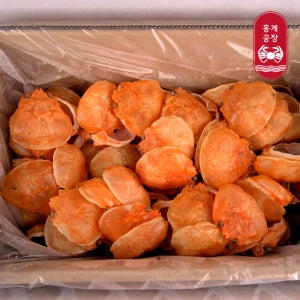 동해안 붉은대게(홍게) 게뚜껑 대,중,소 100개 +2개 1박스