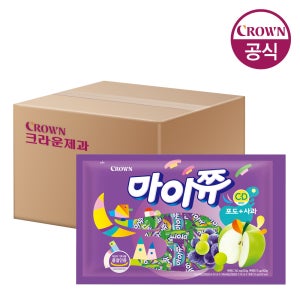 크라운 마이쮸 포도+사과 720gx6개