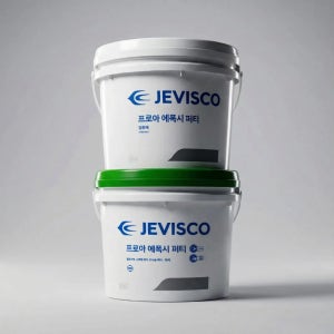 제비스코 프로아 에폭시퍼티 5KG (경화제포함), 회색