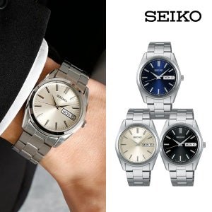 [관세포함] 세이코 손목시계 SBTH007 샴페인 골드 쿼츠 남성 메탈 시계 3컬러