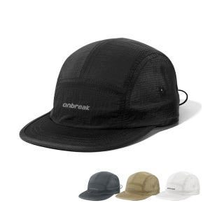 온브레이크 러닝모자 런닝 마라톤 트레일 숏캡 숏챙모자 나일론 캡