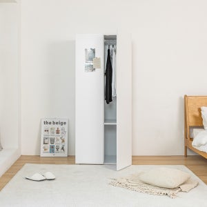 퓨어 시스템 수납 행거 터치/손잡이 옷장 800 멀티 행거장