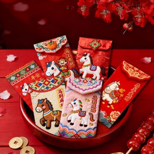 복을 싣고 달리는 재물기원 말띠 봉투 6종