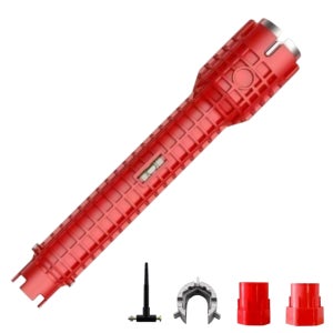 싱크대 렌치 수도관 세면대 배관 수전 교체 5in1