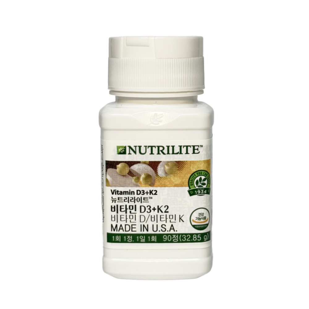 암웨이 비타민 D3+K2 (90정)