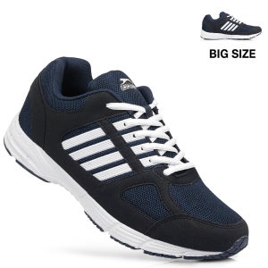 남성 빅사이즈 운동화 네이비 경량 메쉬 발편한 데일리 워킹화 285~305
