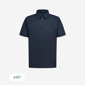 [울시] 남성 접촉냉감 쿨맥스 에어리즘 반팔 카라 티셔츠 4종 세트