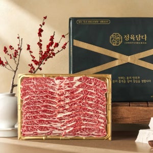 [새벽배송] 선물포장 어버이날 명절 생 LA갈비 선물 세트 꽃갈비 2kg, 1개