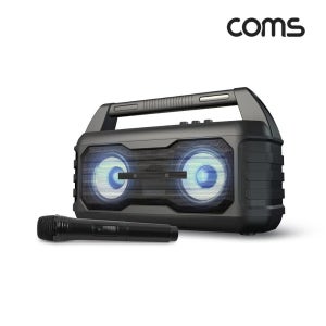 COMS KY204 PA스피커 휴대용 앰프 스테레오 가정용노래방