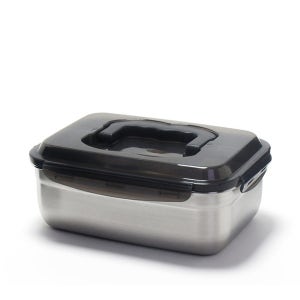 키친아트 스텐 김치통 스텐304 국산 핸디 김장 밀폐용기 2.4L, 1개