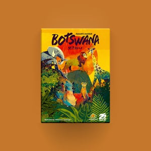 [만두게임즈] 보츠와나 보드게임 동물 카드 전략게임 크니지아 신작 botswana 동물 사진 촬영 가족 패밀리 설날 조카선물 어린이 초등학생