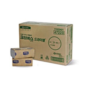 47223 유한킴벌리와이퍼핸드타올 1BOX 크리넥스 드라이셀 스탠다드 F250S 소모품