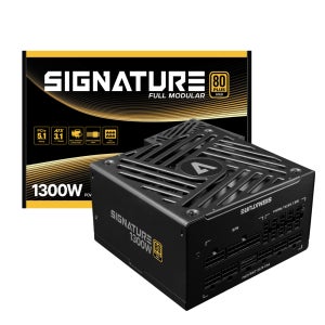 AONE 시그니처 1300W 80PLUS 골드 풀모듈러 ATX 3.1 (PCIE 5.1) 블랙