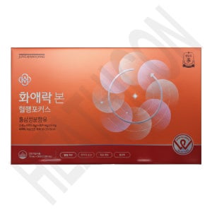 정관장 화애락본 70ml 30포 혈행포커스/ 여성 혈행순환 밸런스/화애락온미 리뉴얼