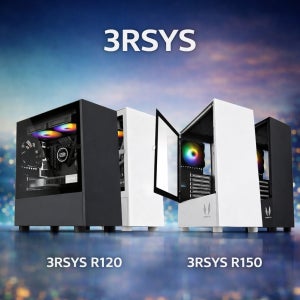 [3RSYS ] R120 / R150 미들타워 PC케이스 | 가성비 컴퓨터케이스 | 강화유리