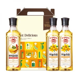 고급유 스페셜세트 카놀라유 설 추석 명절 선물세트