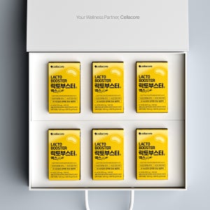 [선물세트] 낙산균 40% 함유 셀라코어 락토부스터 맥스 낙산균 유산균 30정, 6개 세트