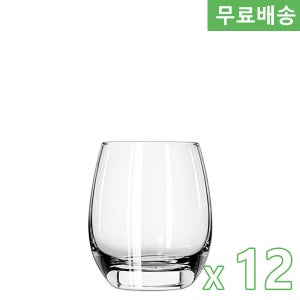 [클리어런스]12p BOX 볼륨 락글라스 330ml 1072 언더락잔 위스키잔 온더락스