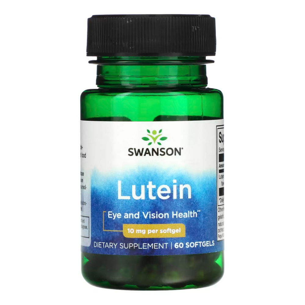 스완슨 <b>루테인 10mg</b> 60소프트젤
