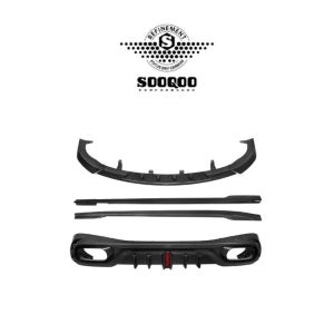SOOQOO 수쿠 벤츠 C236 A236 CLE 53 AMG 드라이 카본 에어로 킷 SQ