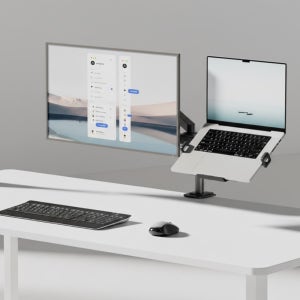 딥워크 모니터암 싱글 듀얼 노트북 모니터 거치대 스탠드 실속형