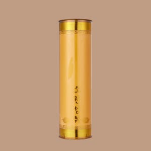 엘캔들x보리심양초 식물성 알뜰 팜통초 골드, 620g, 24개