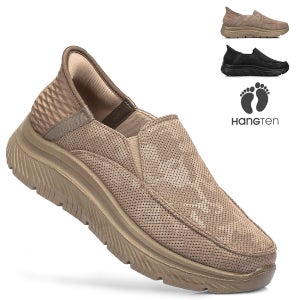 행텐 남자 슬립온 손 대지않고 신는 남성 운동화 경량 쿠션 좋은 발편한 데일리 워킹화