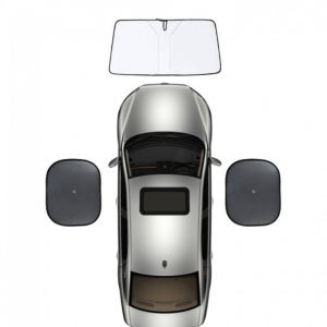 차량용 햇빛가리개 앞좌석+옆창문 세트 / 자외선차단 차량 블라인더 팝업 그늘막 뒷자석 여름준비 관리