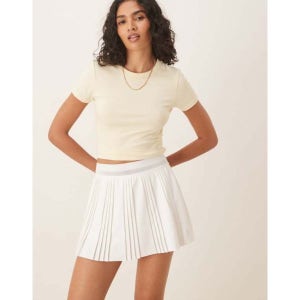 Nike 나이키 플리츠 테니스 스커트 (화이트) 6613854