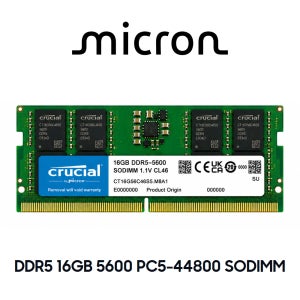 마이크론 노트북 메모리 DDR5 16GB 5600 PC5 44800 SODIMM
