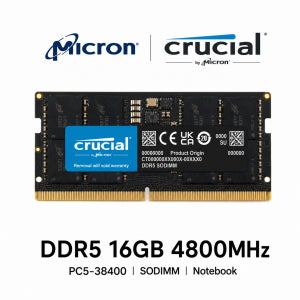 마이크론 노트북 메모리 DDR5 16GB 4800 PC5 38400 SODIMM
