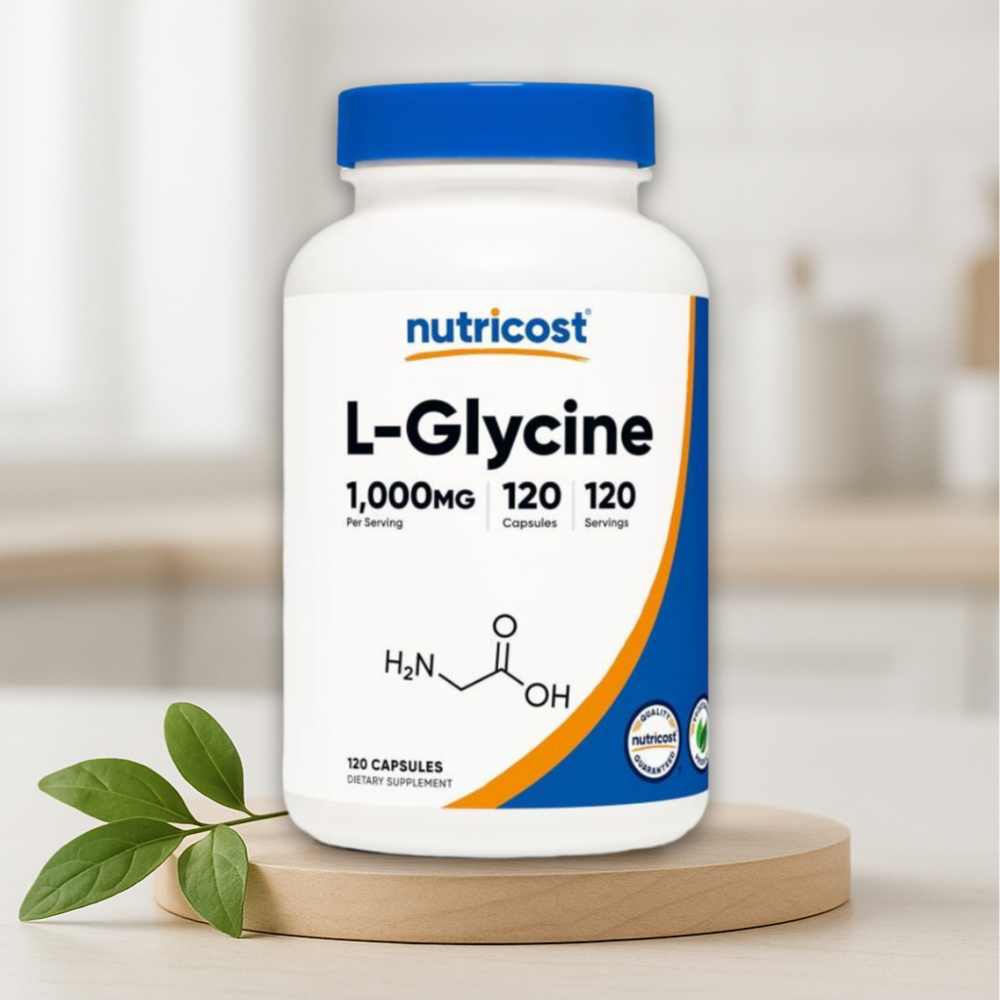 뉴트리코스트 엘 <b>글라이신 1000mg</b> 120캡슐, 1개