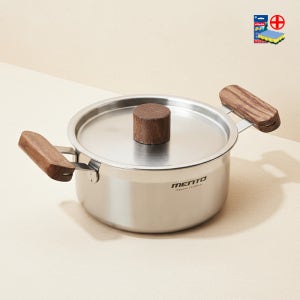 인덕션 국산 통스텐 양수 냄비 파스타팟 젖병 열탕 소독 삶는 우드손잡이 베이비웍 16cm