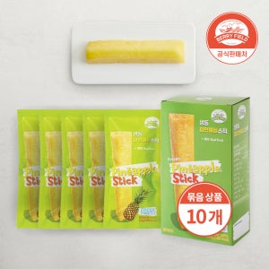 베리필드 냉동 파인애플 스틱 5개입 50g, 10개