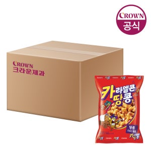 크라운 카라멜콘 땅콩 46gx12개