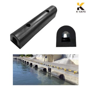 선박용 고무 데크범퍼 30kg / 1000x200x200 항구 부두 선박