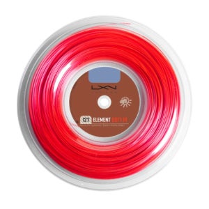 (롤)럭실론 엘리먼트 소프트 IR 1.27mm 핫핑크 테니스스트링 200M 테니스줄