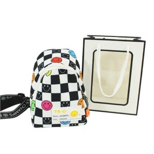 키즈 크로스백 힙색 유아 슬링백 스마일 초등 소풍 핸드폰가방