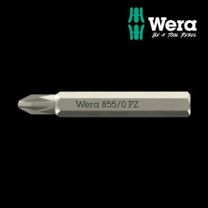 WERA 베라 855/0 마이크로 포지 PZ 슬롯 정밀 드라이버 비트 PZ1 x 30mm (058141)