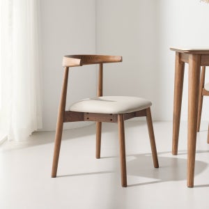 에디스 애쉬 원목 카페 인테리어 식탁 의자