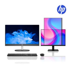 [24형 모니터 패키지] HP 프로원 240 G10 올인원PC B86PSAT i5-1334U (8GB/ 512GB/ FreeDos) + 324pe