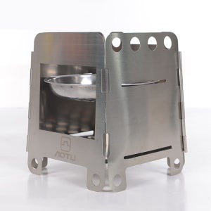 윌캠핑 3cm 우드 스토브 캠핑버너 휴대용 접이식 미