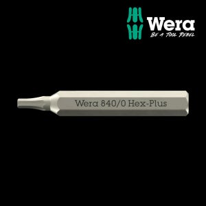 WERA 베라 840/0 마이크로 포지 육각 정밀 드라이버 비트 1.5 x 30mm (058110)