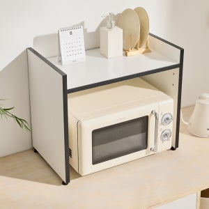 리센트 높이 조절 전자레인지 수납장 선반 거치대