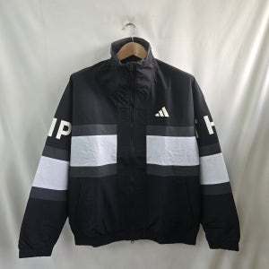 아디다스 긴팔재킷 남성 바람막이 투집업 루즈핏 우븐 자켓 PO D85