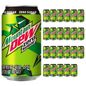 롯데 마운틴듀 제로 355ml x 24캔