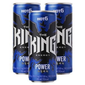 롯데 핫식스 더킹 파워 355ml x 24개