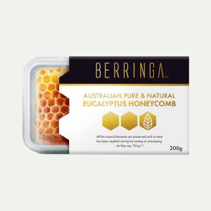 메이준뉴트리 베링가 유칼립투스 허니콤 천연 벌집꿀 100% 200g 1박스 + 쇼핑백